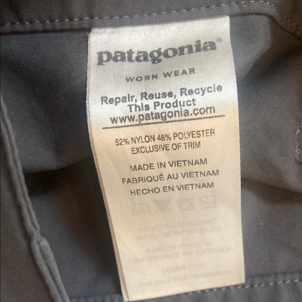Men's Patagonia Gray Pants - Picture 4 of 4